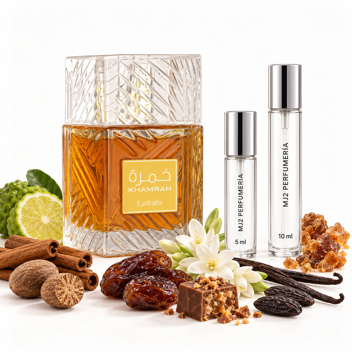 Khamra - Decant en presentaciones de 5 ml y 10 ml
