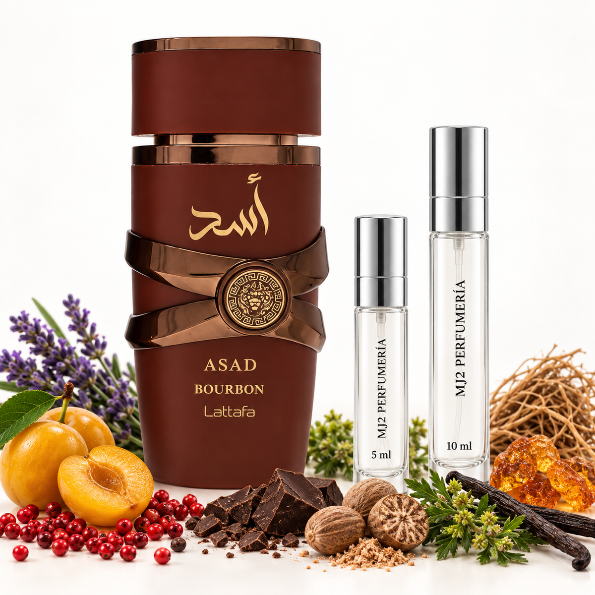 Asad bourbon - Decant en presentaciones de 5 ml y 10 ml