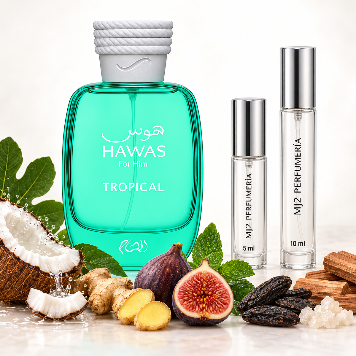 Hawas tropical - Decant en presentaciones de 5 ml y 10 ml