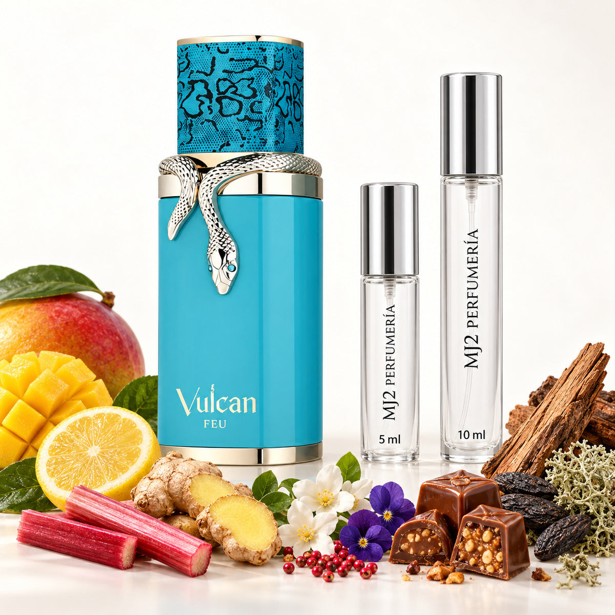 Vulcan feu - Decant en presentaciones de 5 ml y 10 ml