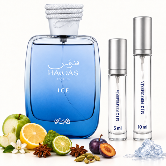 Hawas ice - Decant en presentaciones de 5 ml y 10 ml