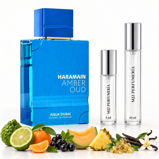 Alharamain Aqua dubai - Decant en presentaciones de 5 ml y 10 ml