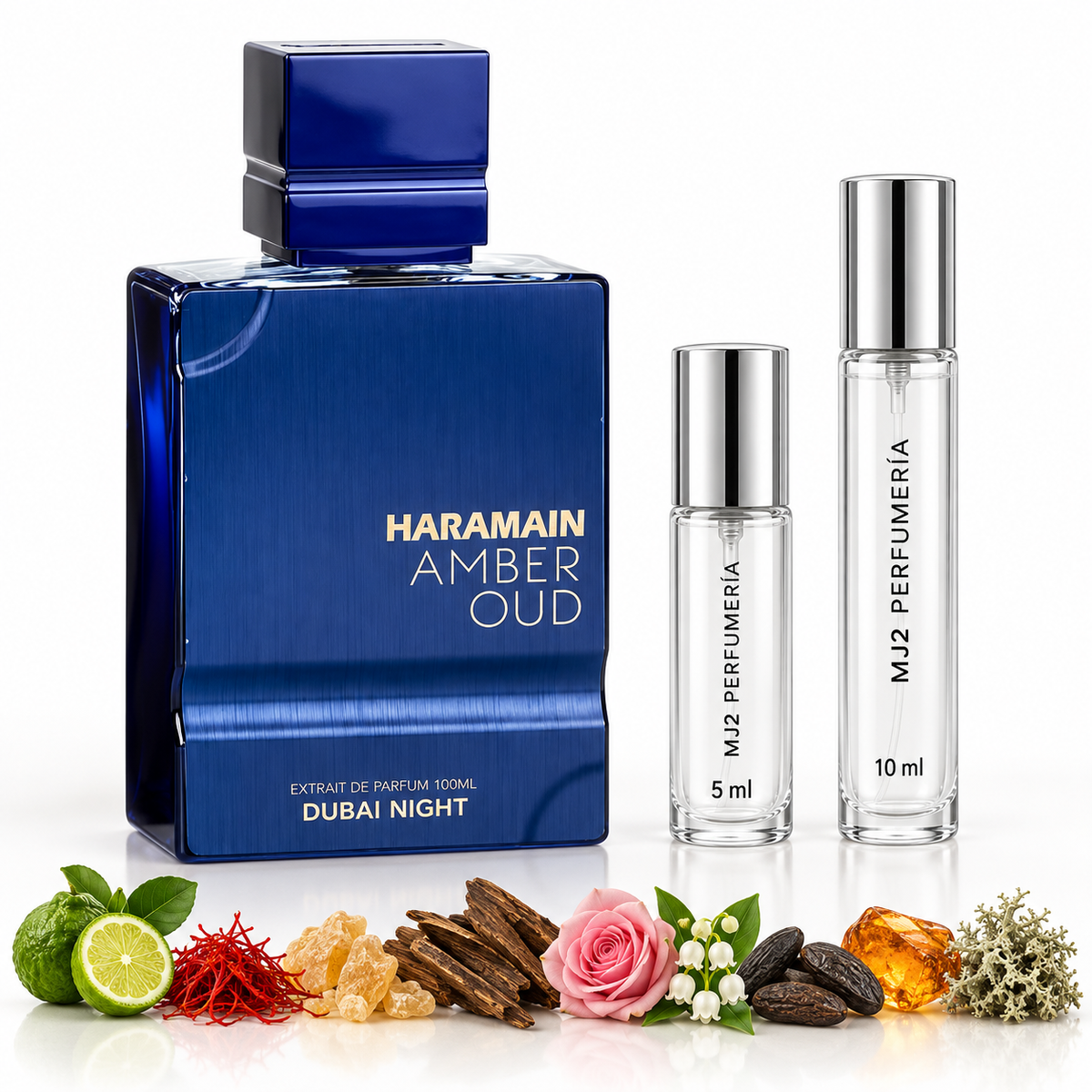 Alharamain dubai night - Decant en presentaciones de 5 ml y 10 ml