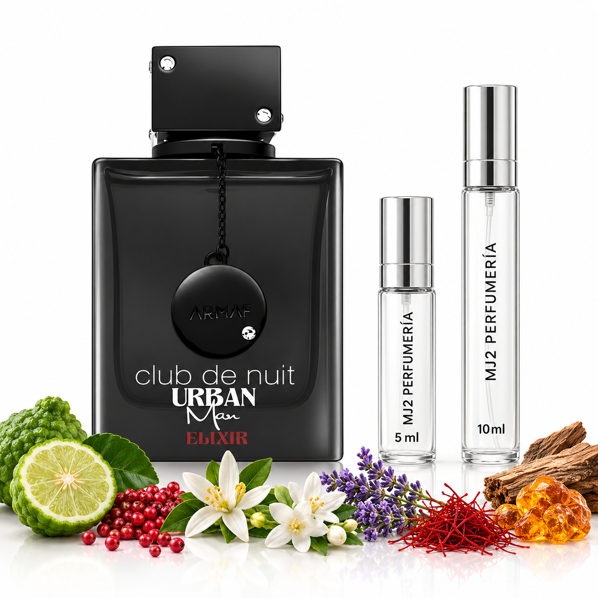 Club de nuit urban man elixir - Decant en presentaciones de 5 ml y 10 ml