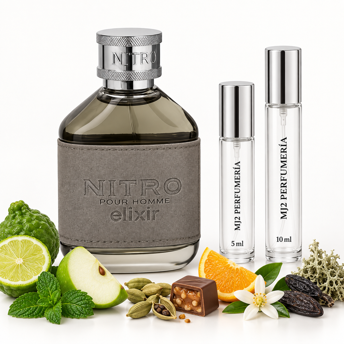 Dumont Nitro elixir - Decant en presentaciones de 5 ml y 10 ml