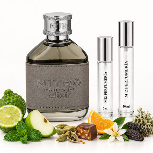 Dumont Nitro elixir - Decant en presentaciones de 5 ml y 10 ml