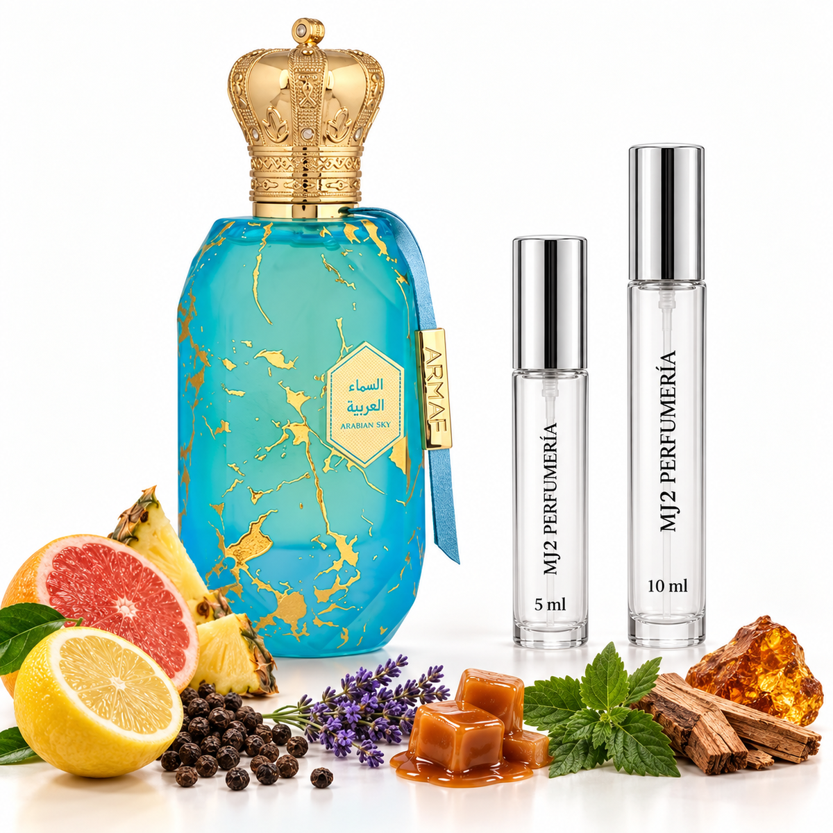 Eter Arabian sky - Decant en presentaciones de 5 ml y 10 ml