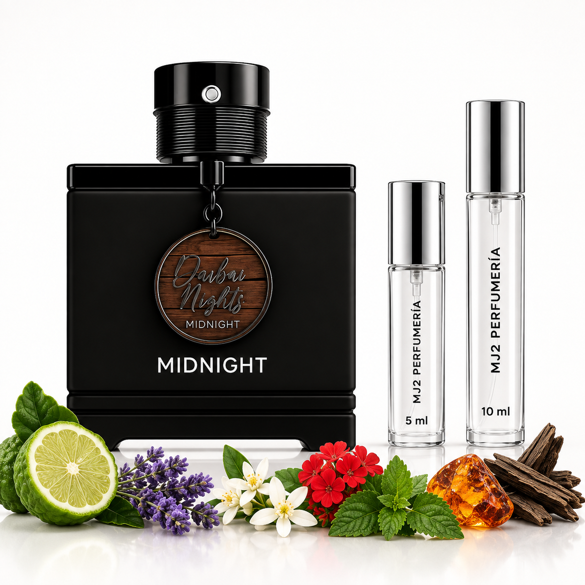 Dubai nigth midnigth - Decant en presentaciones de 5 ml y 10 ml
