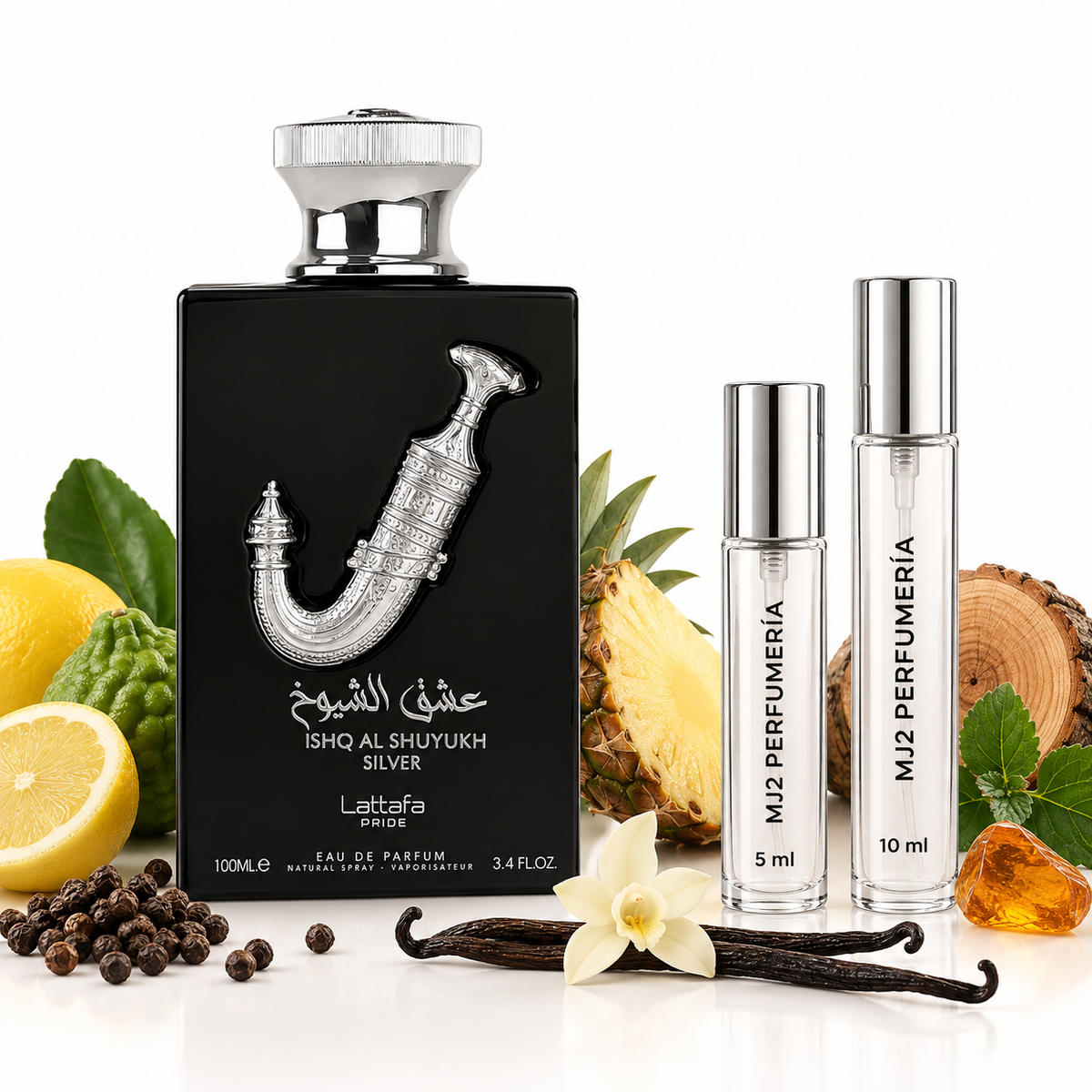 Al shuyuk silver - Decant en presentaciones de 5 ml y 10 ml