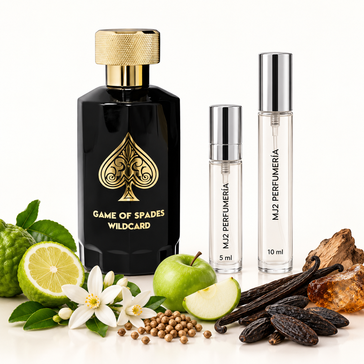 Game of spades Wilcard - Decant en presentaciones de 5 ml y 10 ml