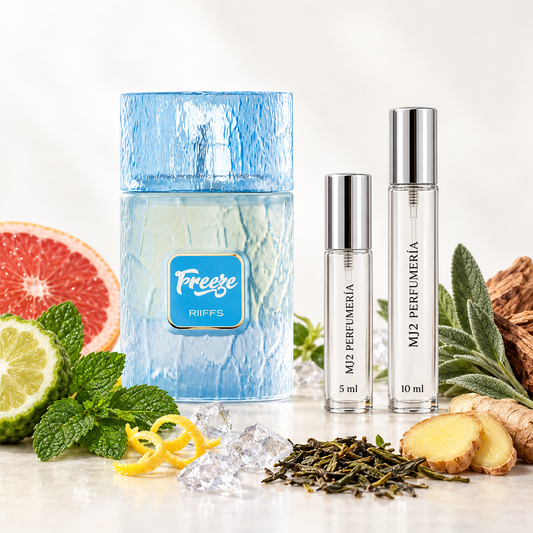 Riffs Freeze - Decant en presentaciones de 5 ml y 10 ml