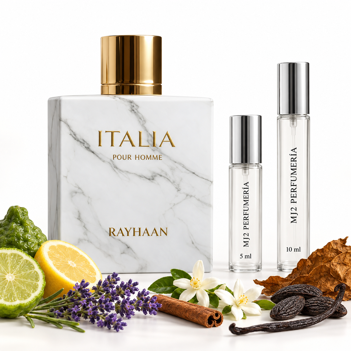 Italia - Decant en presentaciones de 5 ml y 10 ml