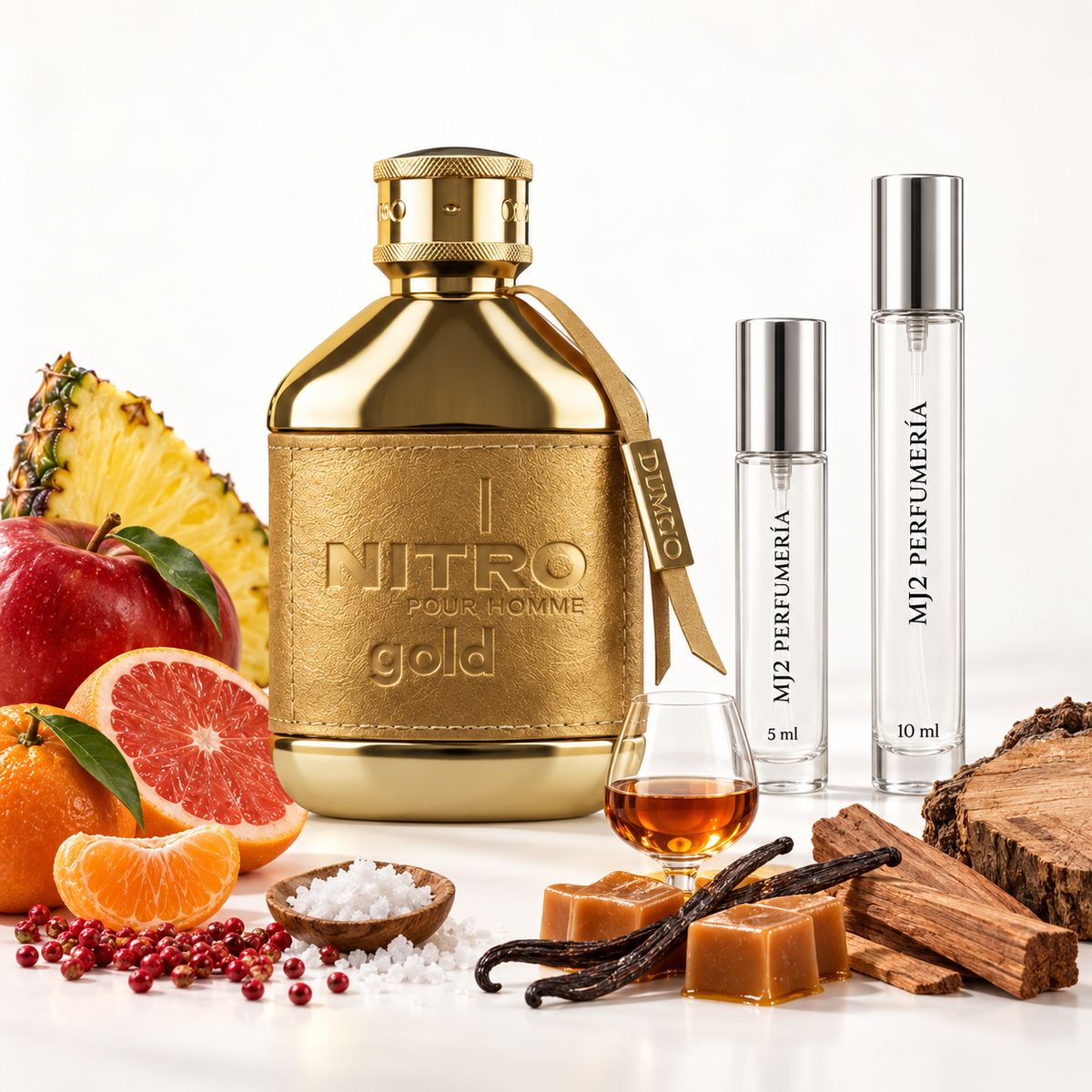 Nitro gold - Decant en presentaciones de 5 ml y 10 ml