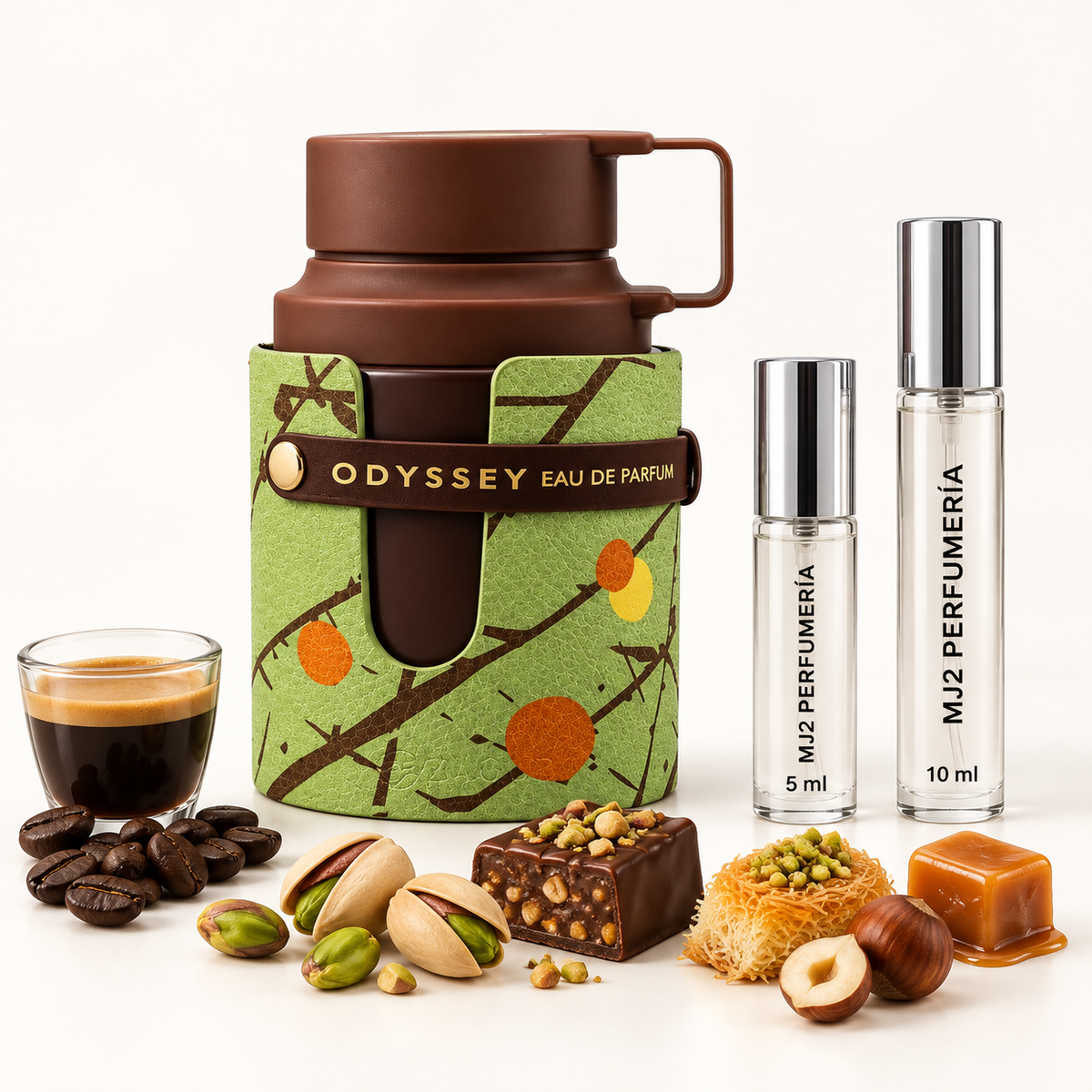 Odyssey Dubai chocolate - Decant en presentaciones de 5 ml y 10 ml
