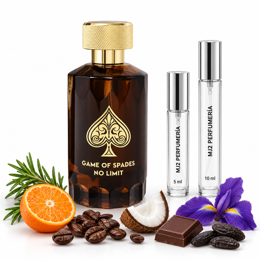 Game of spades No limit - Decant en presentaciones de 5 ml y 10 ml