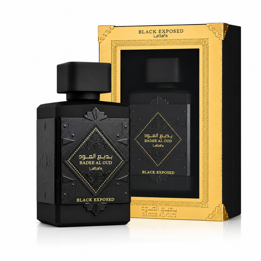Badee Al Oud Black Exposed